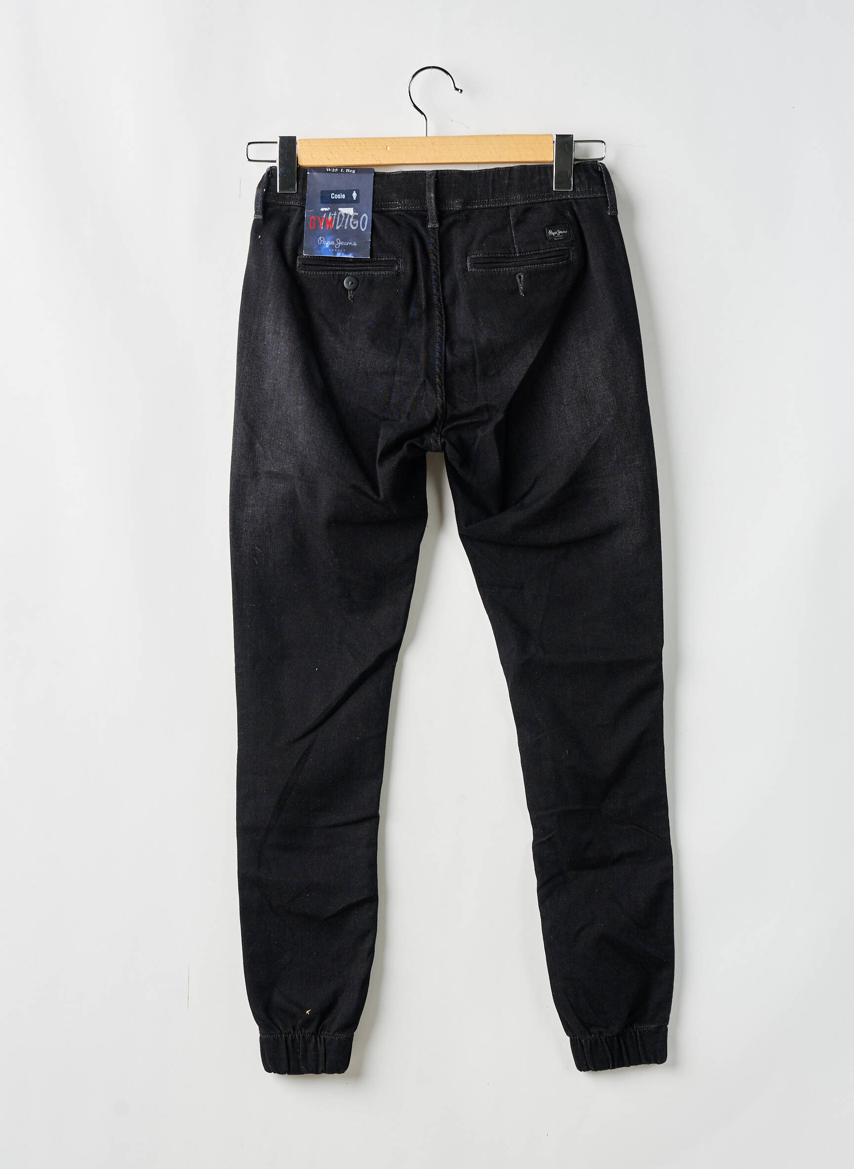 Tiesi kelnė elastinė dydis juodas PEPE JEANS moteris