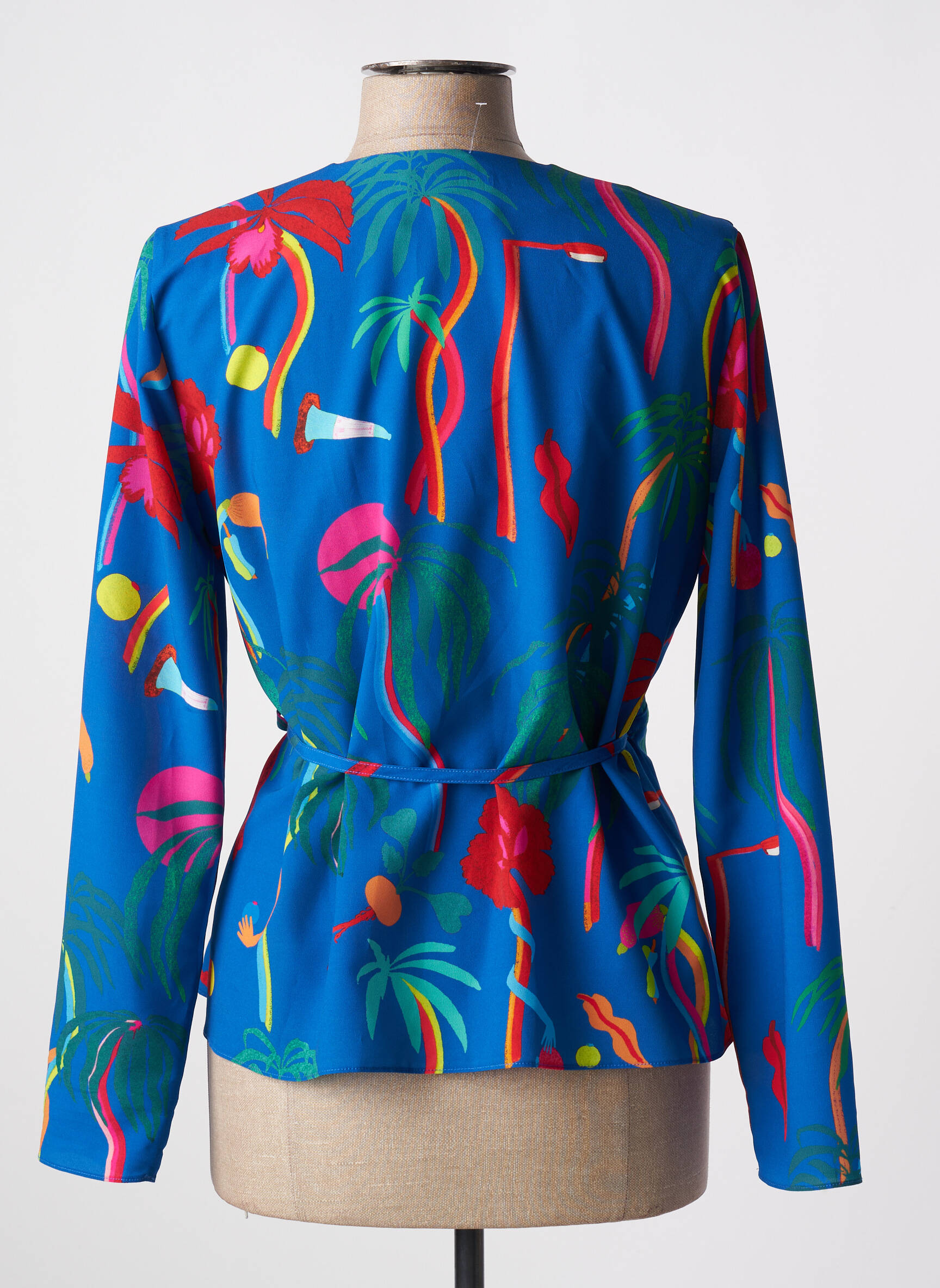 Kardiganas su užsegimu centrinė iškirptė mėlyna PAUL SMITH moteris