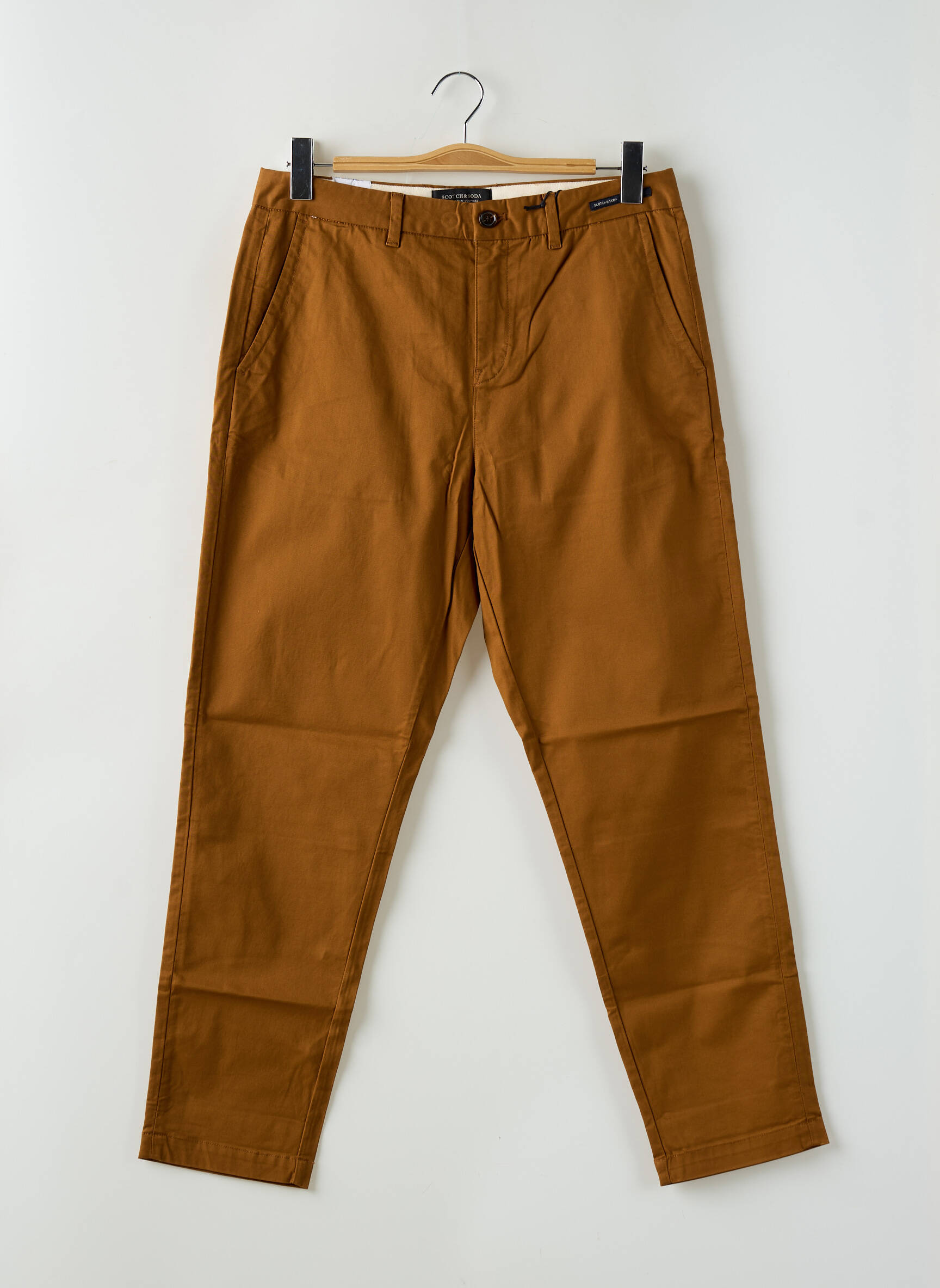 Chino kelnė kišenės normala dydis rudas MAISON SCOTCH vyras
