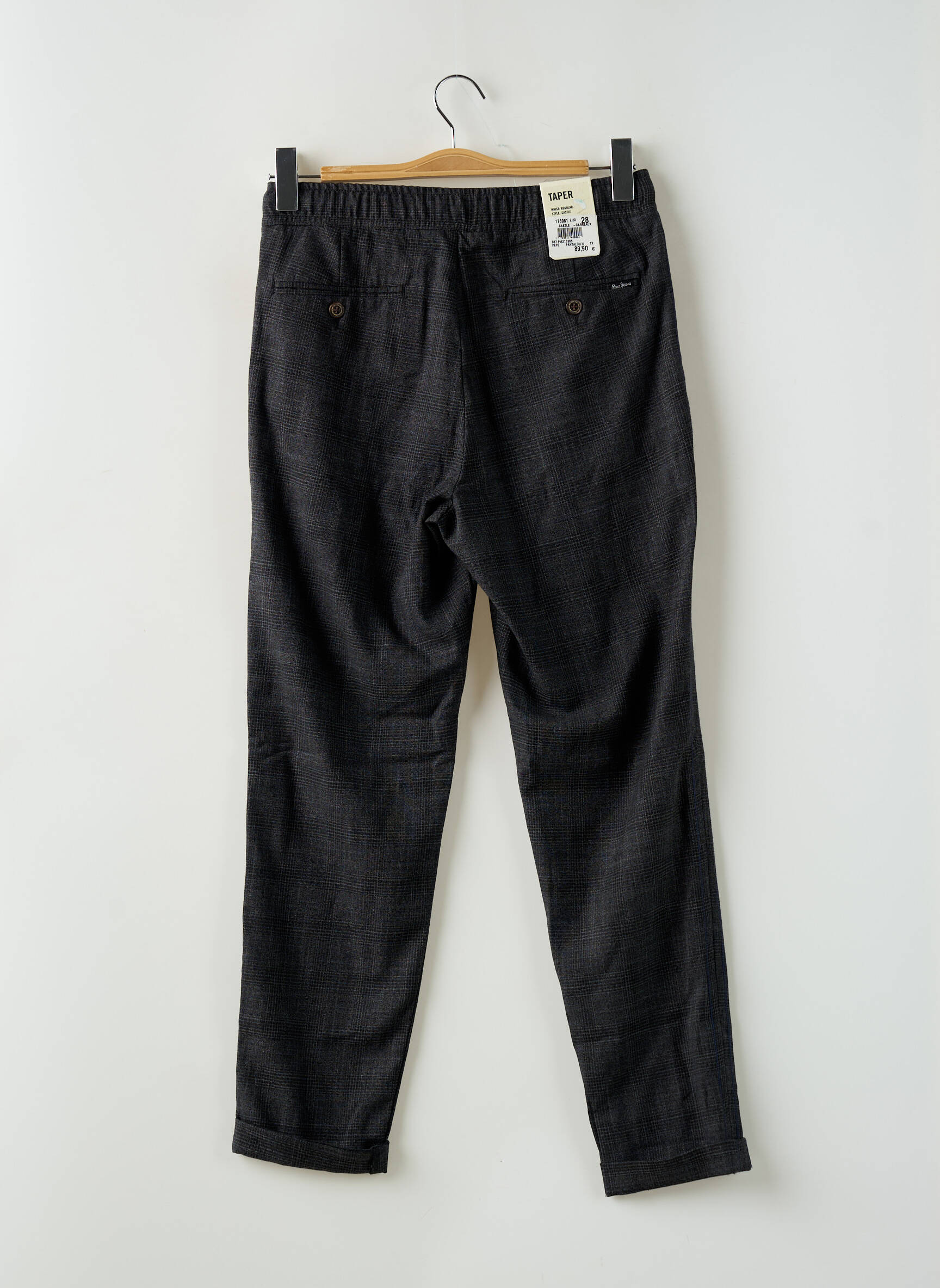 Chino kelnė tamprumas normala dydis pilka PEPE JEANS vyras