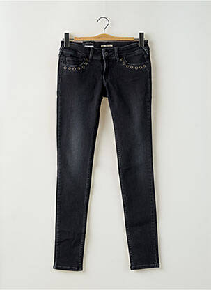 Lieknos džinsai kišenės pilka PEPE JEANS mergina