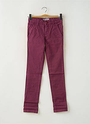 Pantalon tiesi kirpimas reguliuojamo dydžio violetinis KAPORAL berniukas