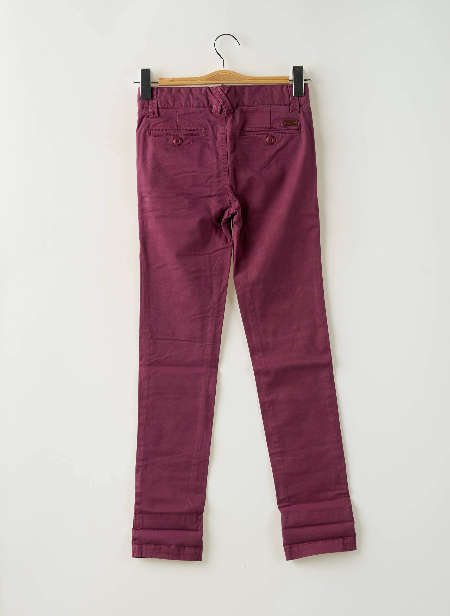 Pantalon tiesi kirpimas reguliuojamo dydžio violetinis KAPORAL berniukas