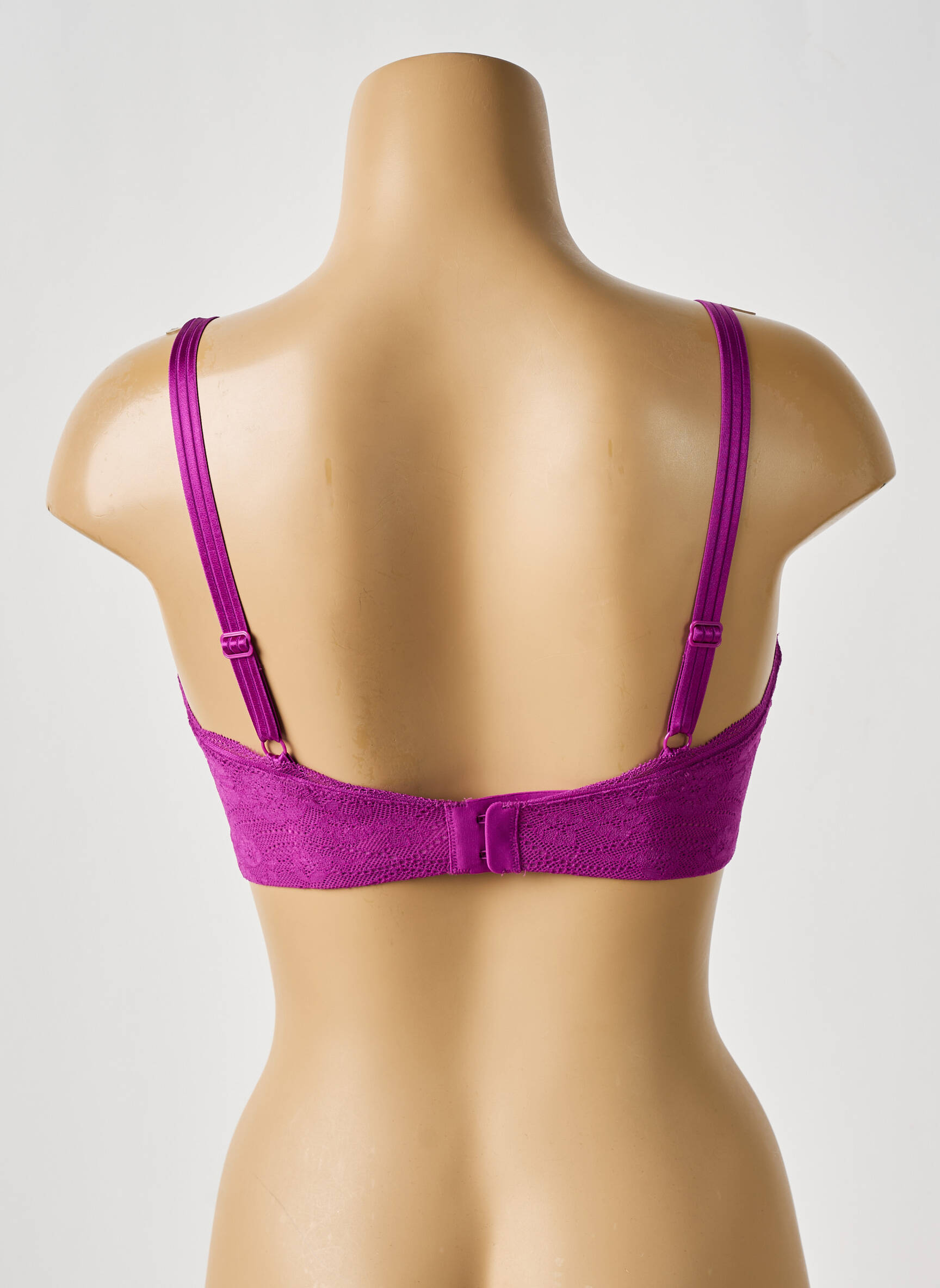 Liemenėlė be rėmo formuojantis liemenėlė su aukštu palaikymu violetinis TRIUMPH moteris