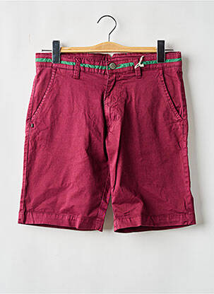 Bermudas tiesi kirpimas normala dydis raudona RECYCLED ART WORLD vyras