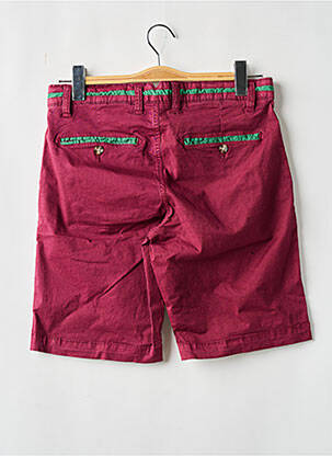 Bermudas tiesi kirpimas normala dydis raudona RECYCLED ART WORLD vyras