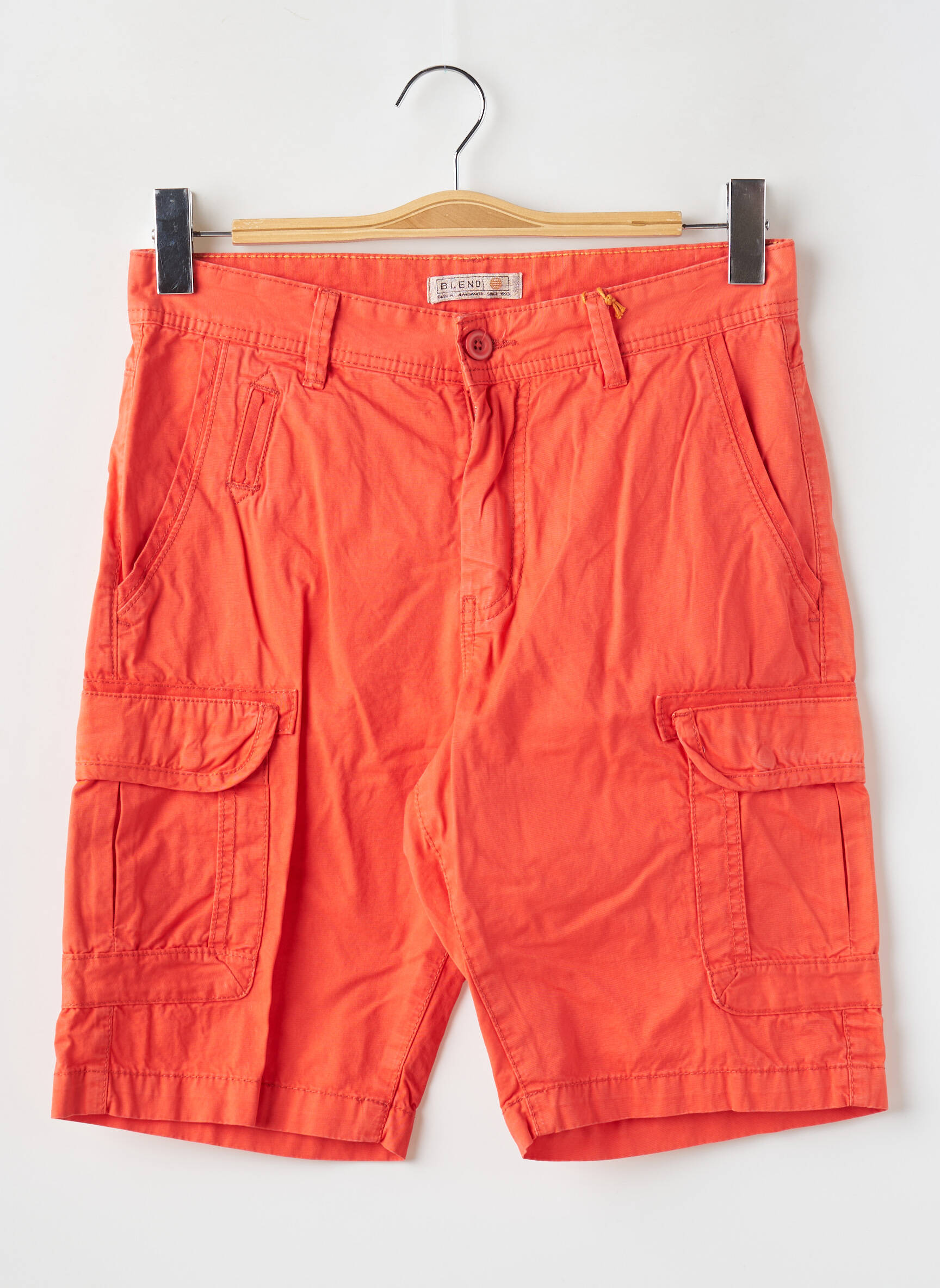 Bermudas tiesi kirpimas normala dydis raudona BLEND vyras