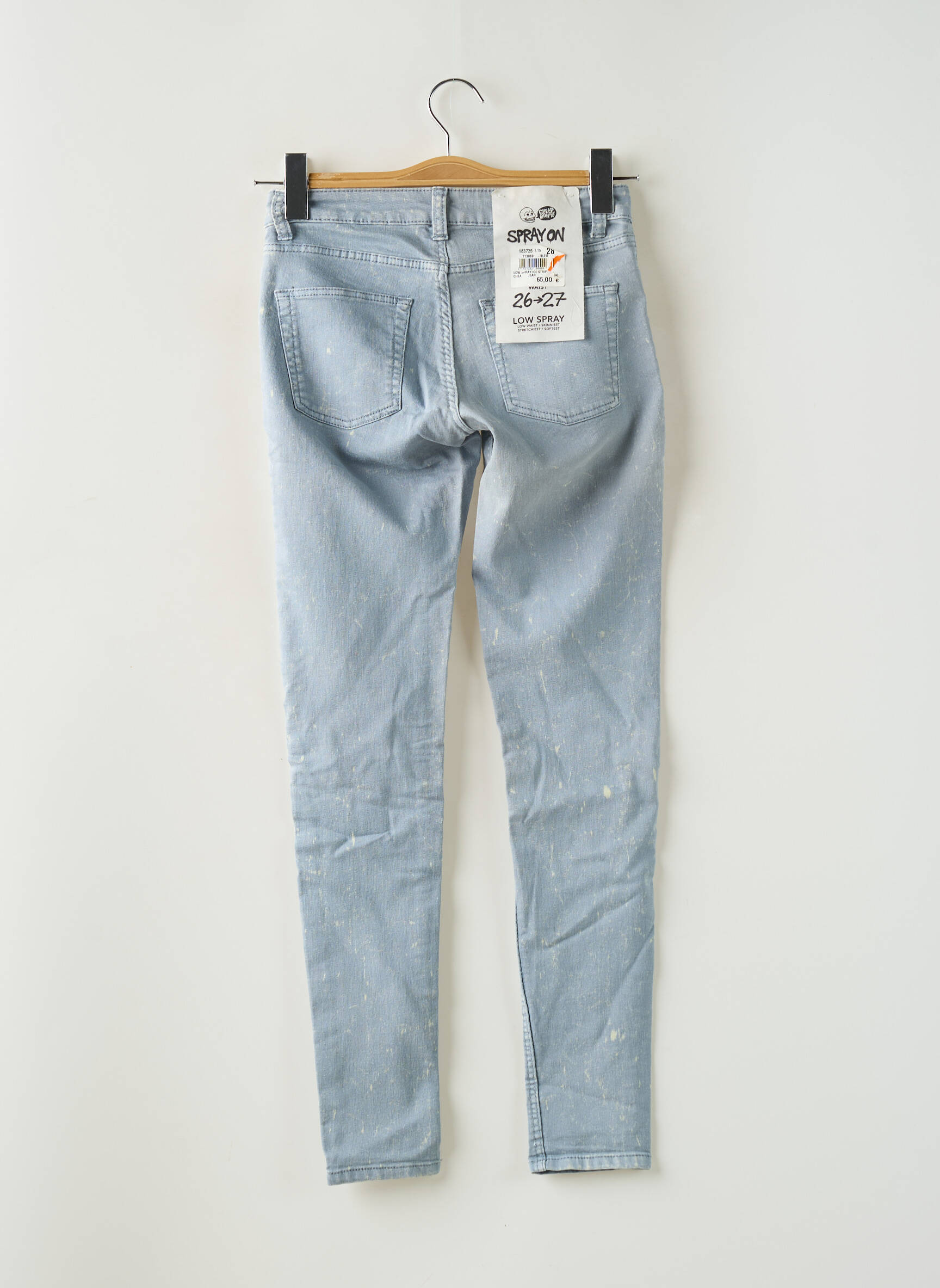 Lieknos kelnės tamprumas normala dydis mėlyna CHEAP MONDAY moteris