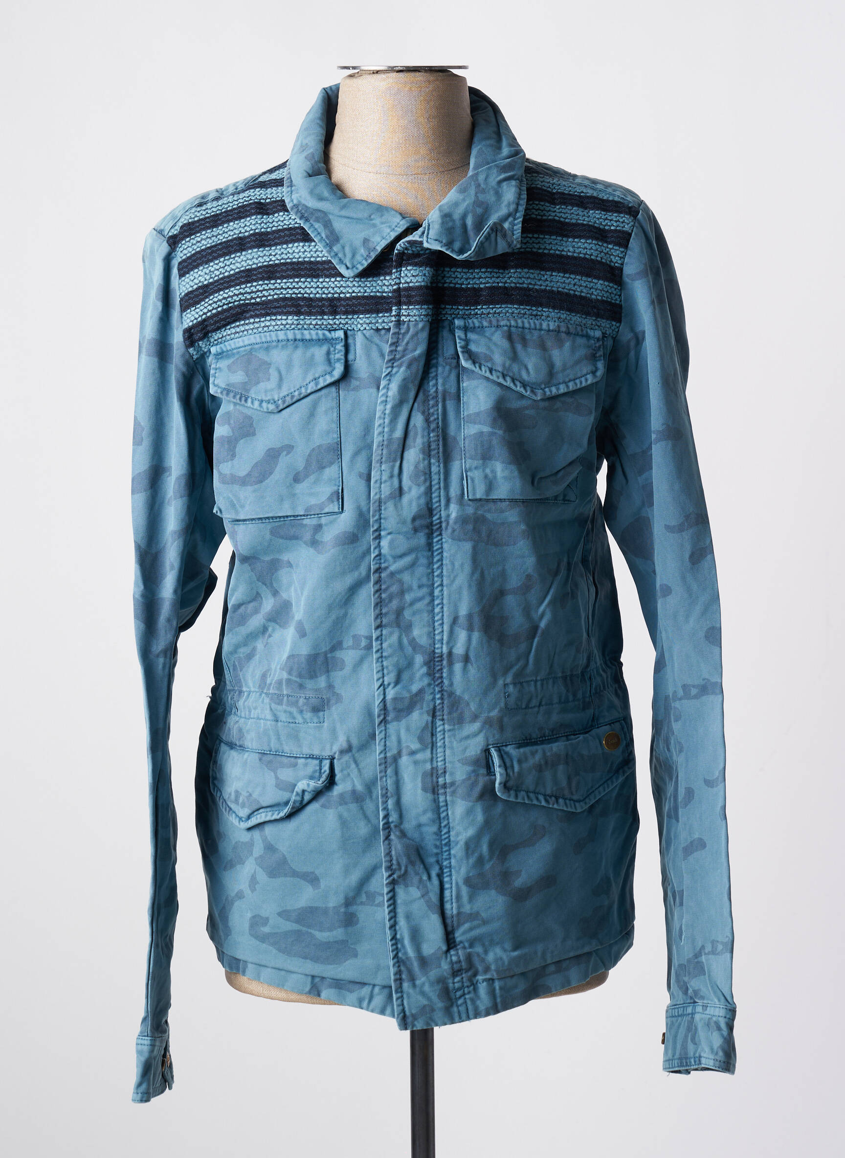 Kasdienis švarkas tiesi kirpimas mėlyna MAISON SCOTCH vyras
