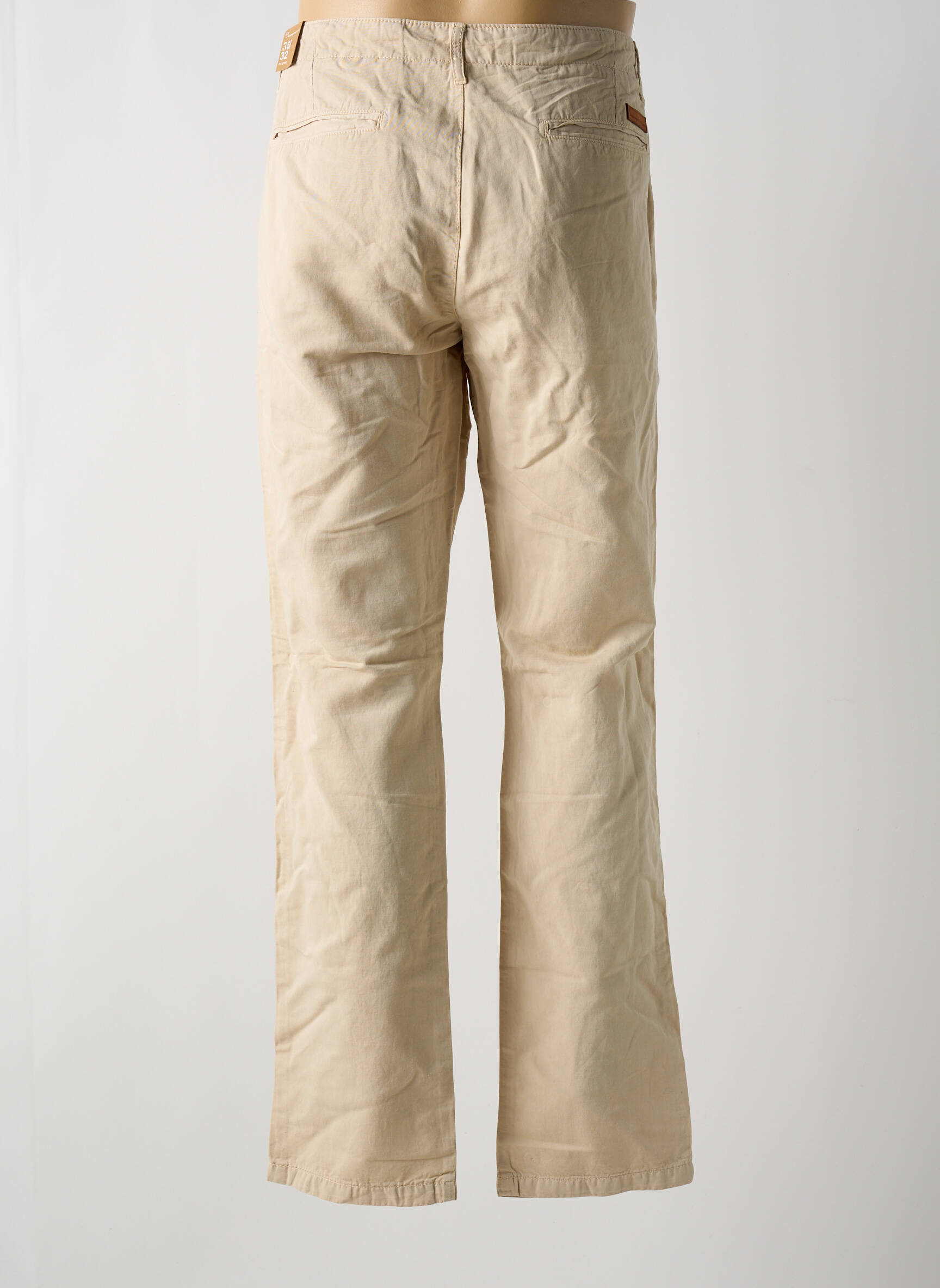 Chino kelnė kišenės normala dydis bežinis KNOWLEDGE COTTON APPAREL vyras