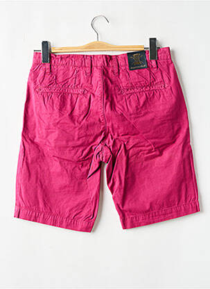 Bermudas popelinos audinys, kuris pasižymi lygiu ir tankiu paviršiumi. normala dydis rožinė RECYCLED ART WORLD vyras