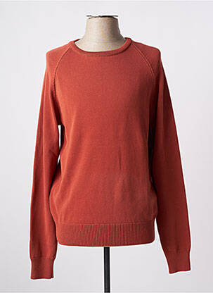 Megztinis tamprumas ilgos rankovės oranžinė NITTO KNITWEAR vyras
