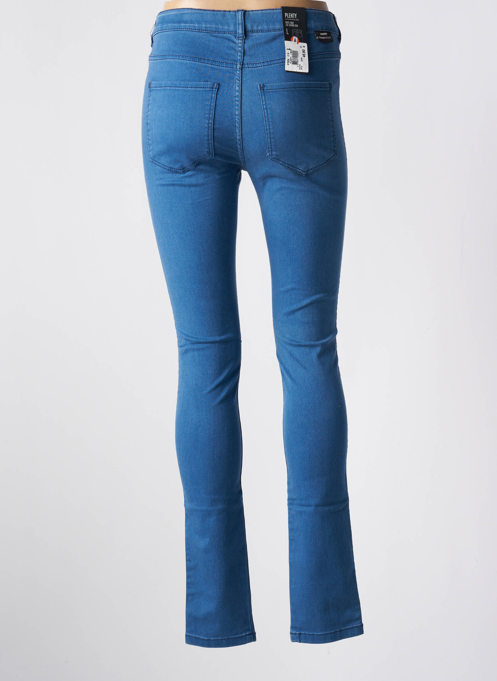 Lieknos džinsai kišenės mėlyna DR DENIM moteris