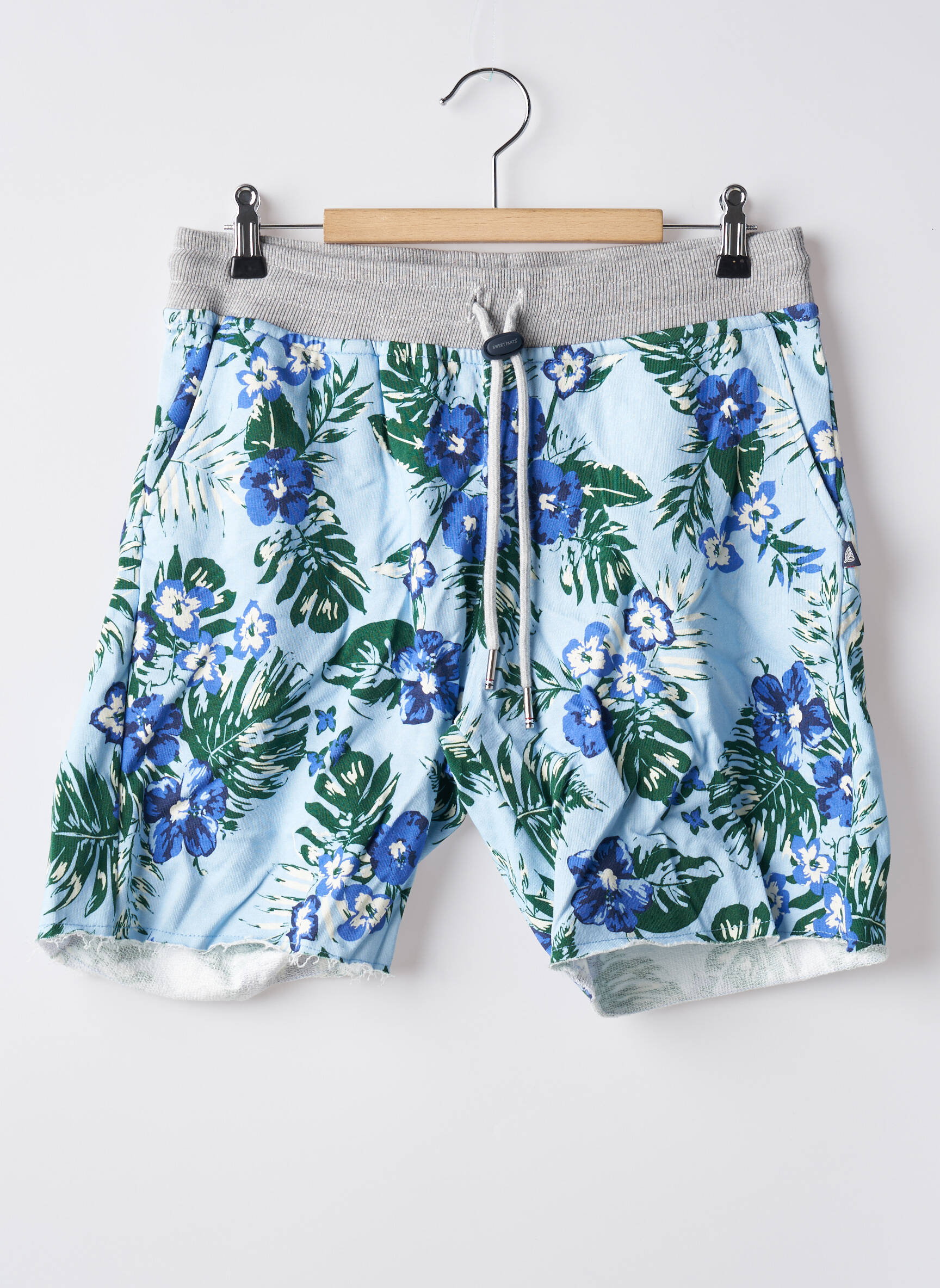 Šortas kišenės normala dydis mėlyna SWEET PANTS vyras