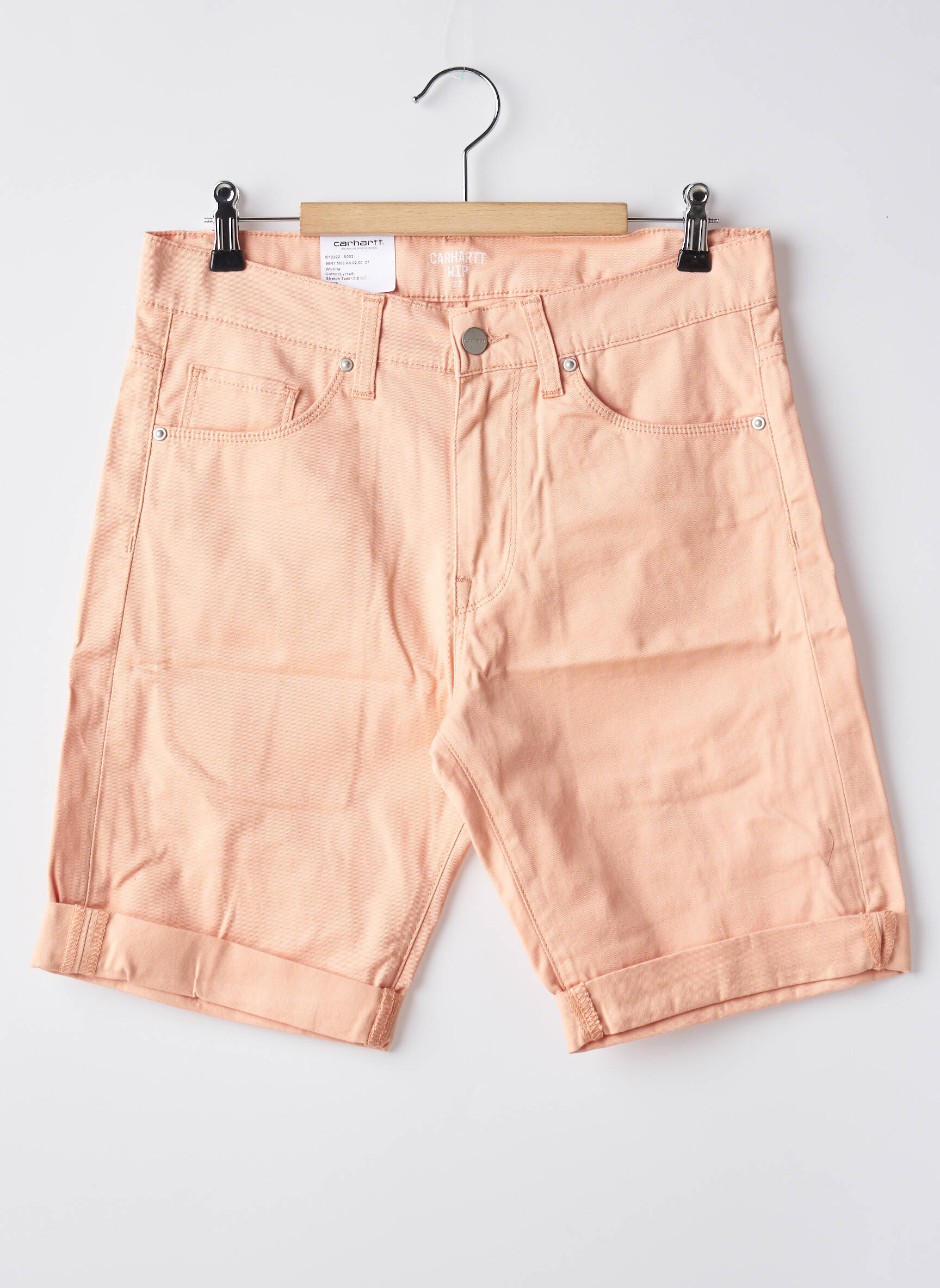 Bermudas denimo audinys normala dydis oranžinė CARHARTT vyras