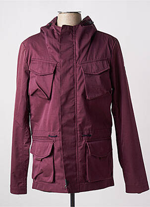 Parka ilgos rankovės su gobtuvu violetinis SCOTCH & SODA vyras