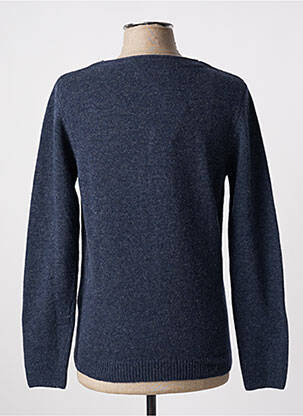Ilgų rankovių liemenė col v mėlyna KNOWLEDGE COTTON APPAREL vyras