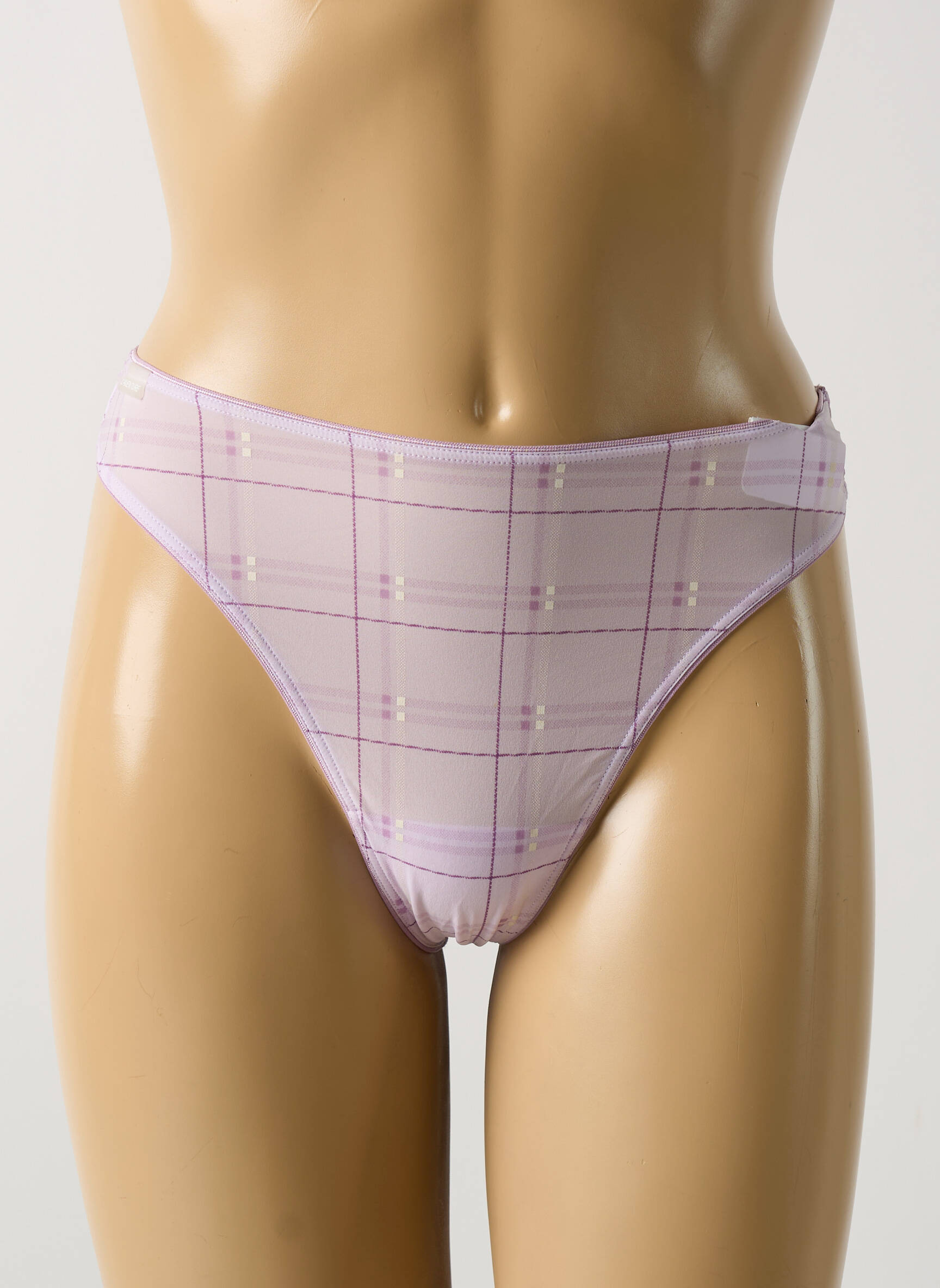 Tanga satino efektas violetinis MARIE JO moteris