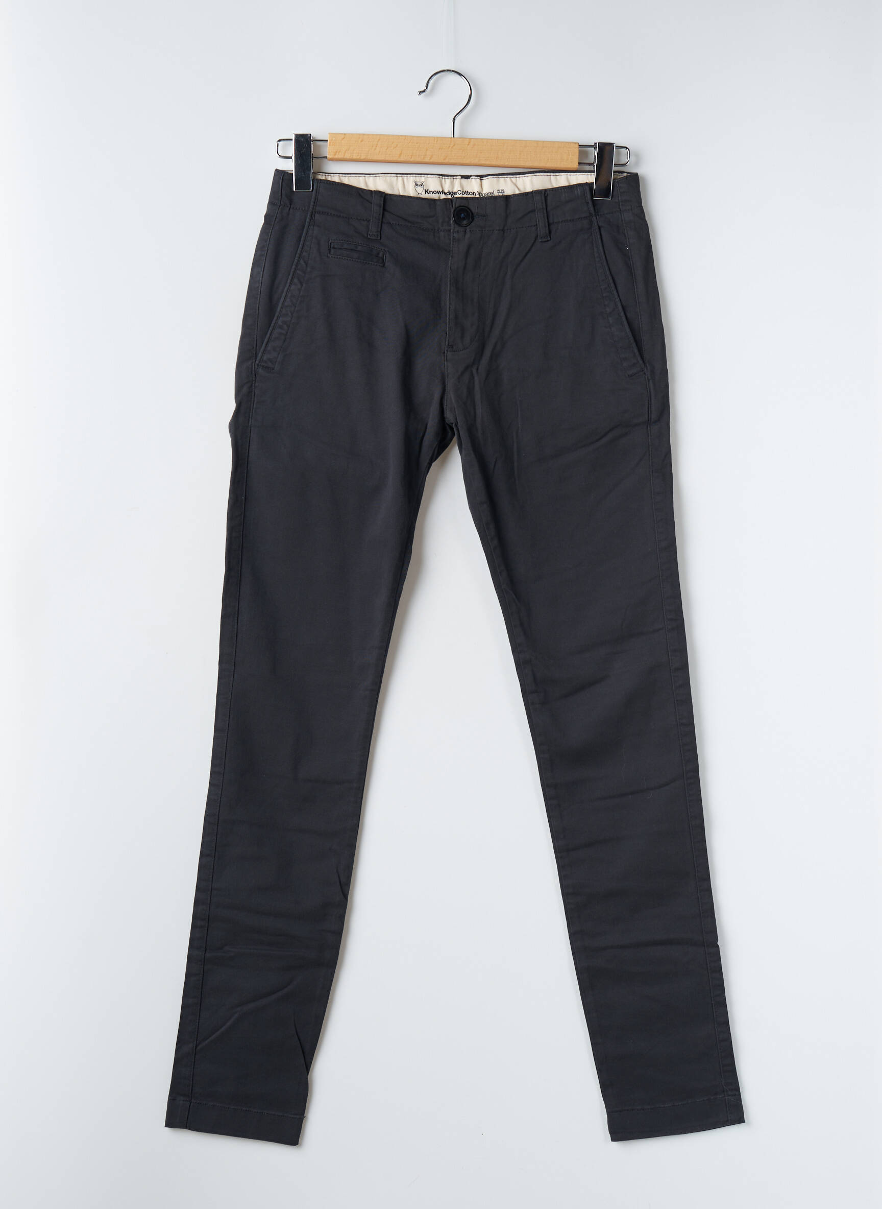 Chino kelnė kišenės pilka KNOWLEDGE COTTON APPAREL vyras