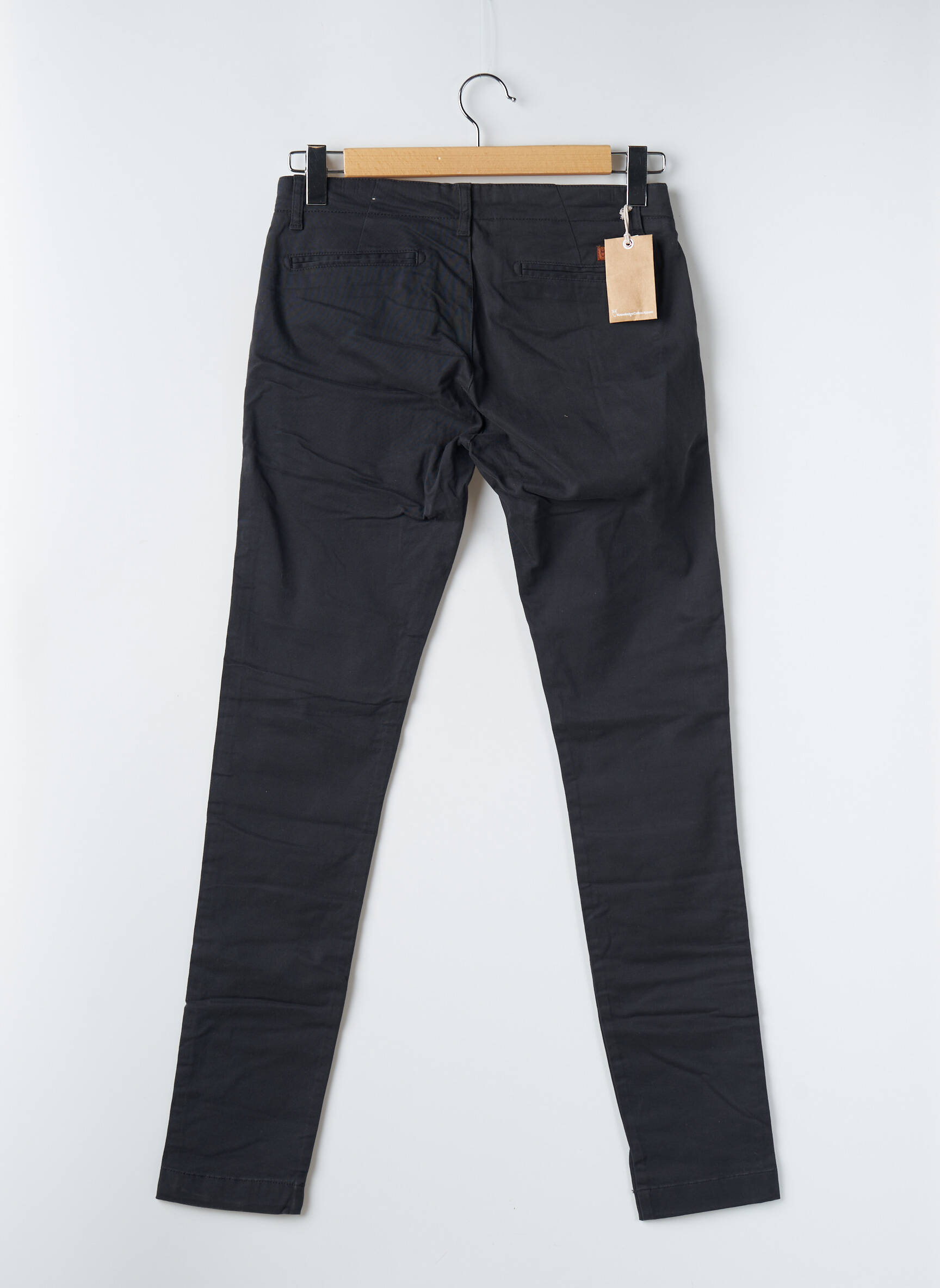 Chino kelnė kišenės pilka KNOWLEDGE COTTON APPAREL vyras