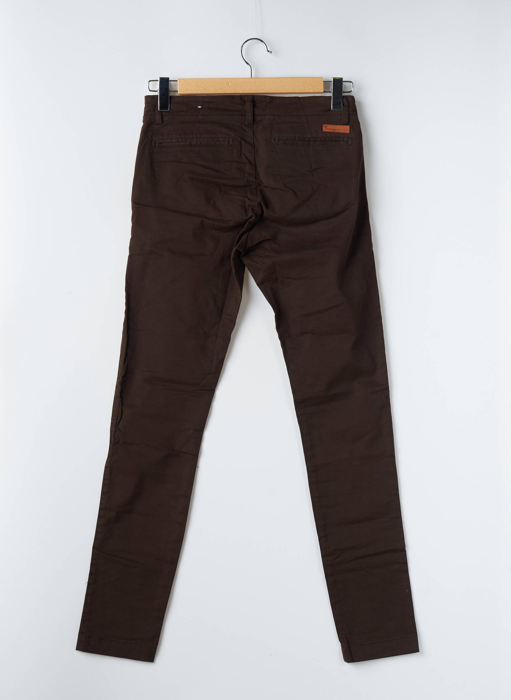 Chino kelnė kišenės rudas KNOWLEDGE COTTON APPAREL vyras