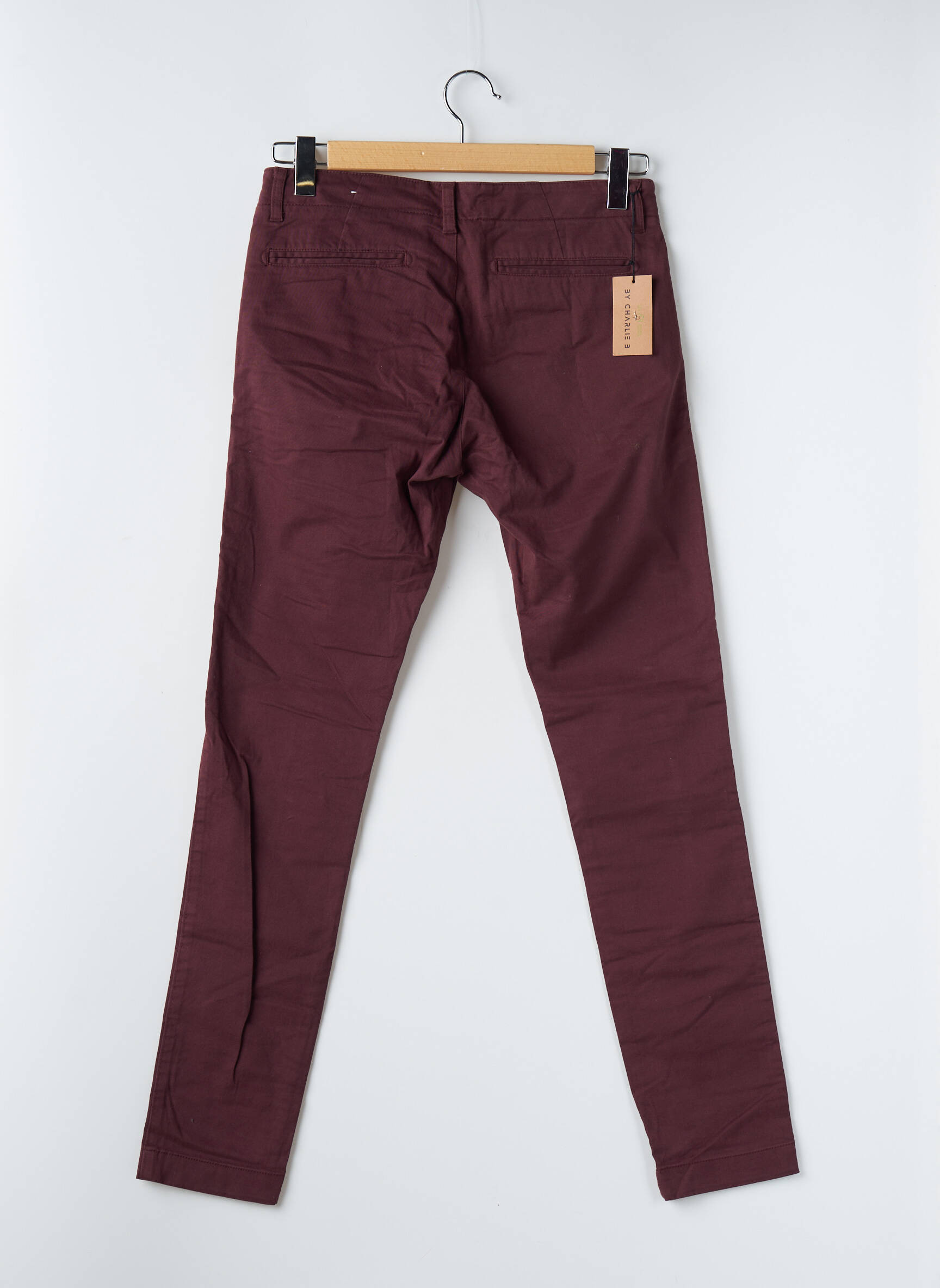 Chino kelnė kišenės violetinis KNOWLEDGE COTTON APPAREL vyras