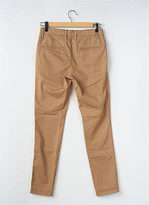 Chino kelnė bio normala dydis rudas KNOWLEDGE COTTON APPAREL vyras