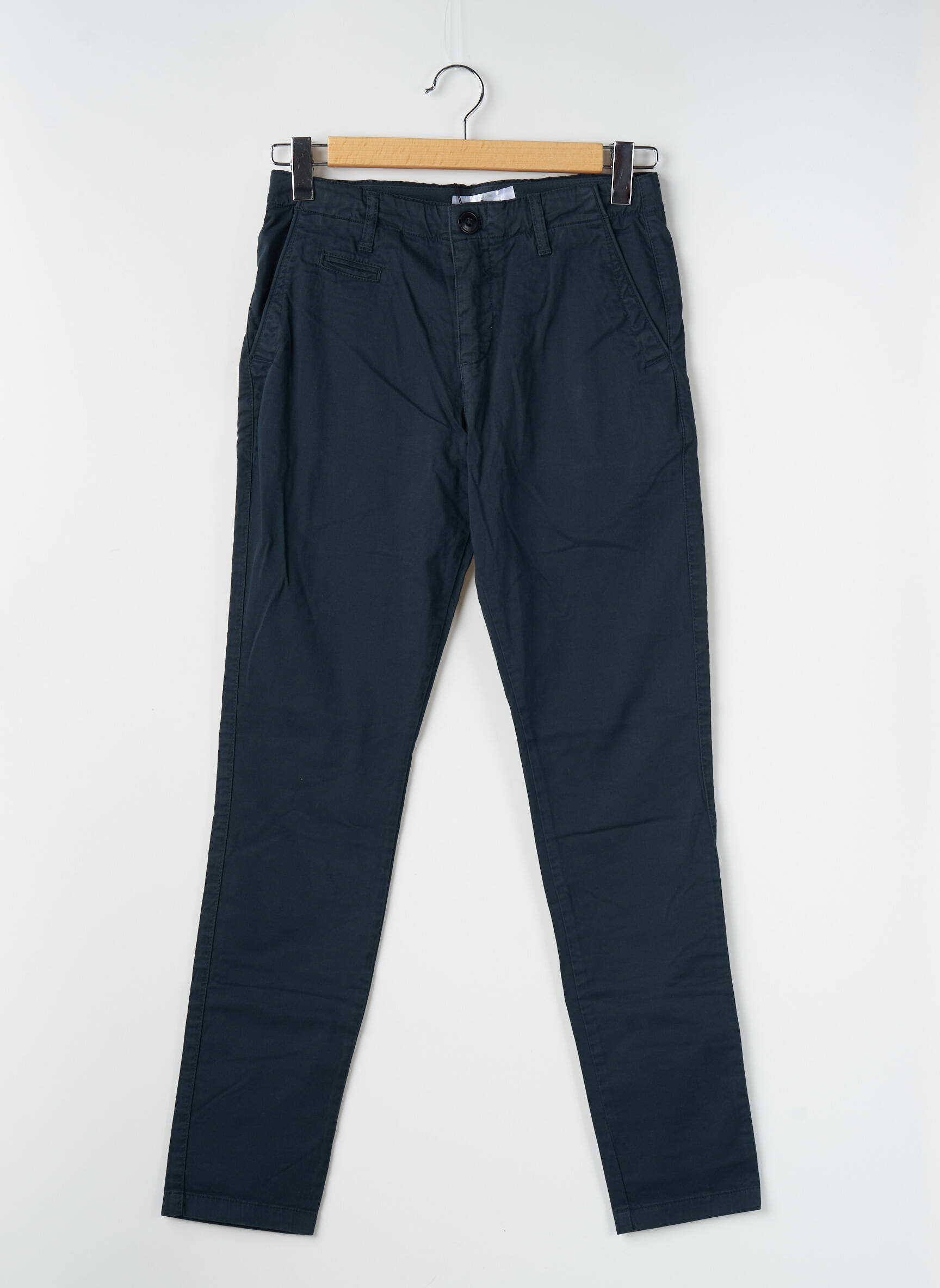 Chino kelnė bio normala dydis žalias KNOWLEDGE COTTON APPAREL vyras