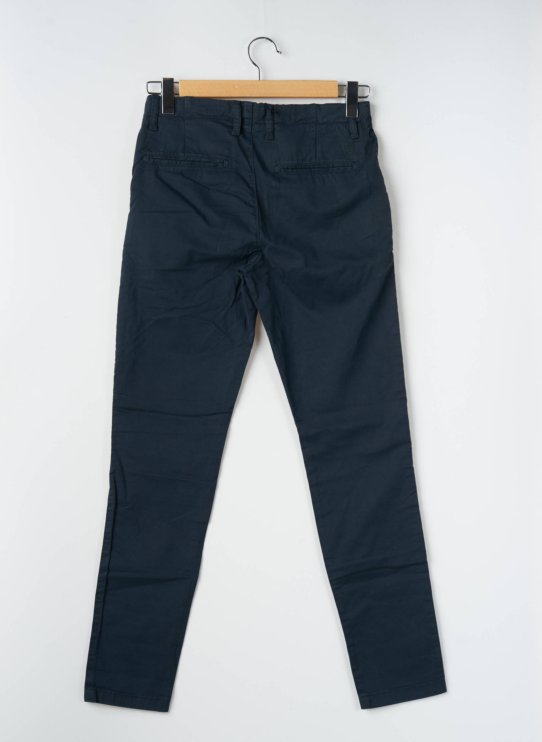Chino kelnė bio normala dydis žalias KNOWLEDGE COTTON APPAREL vyras