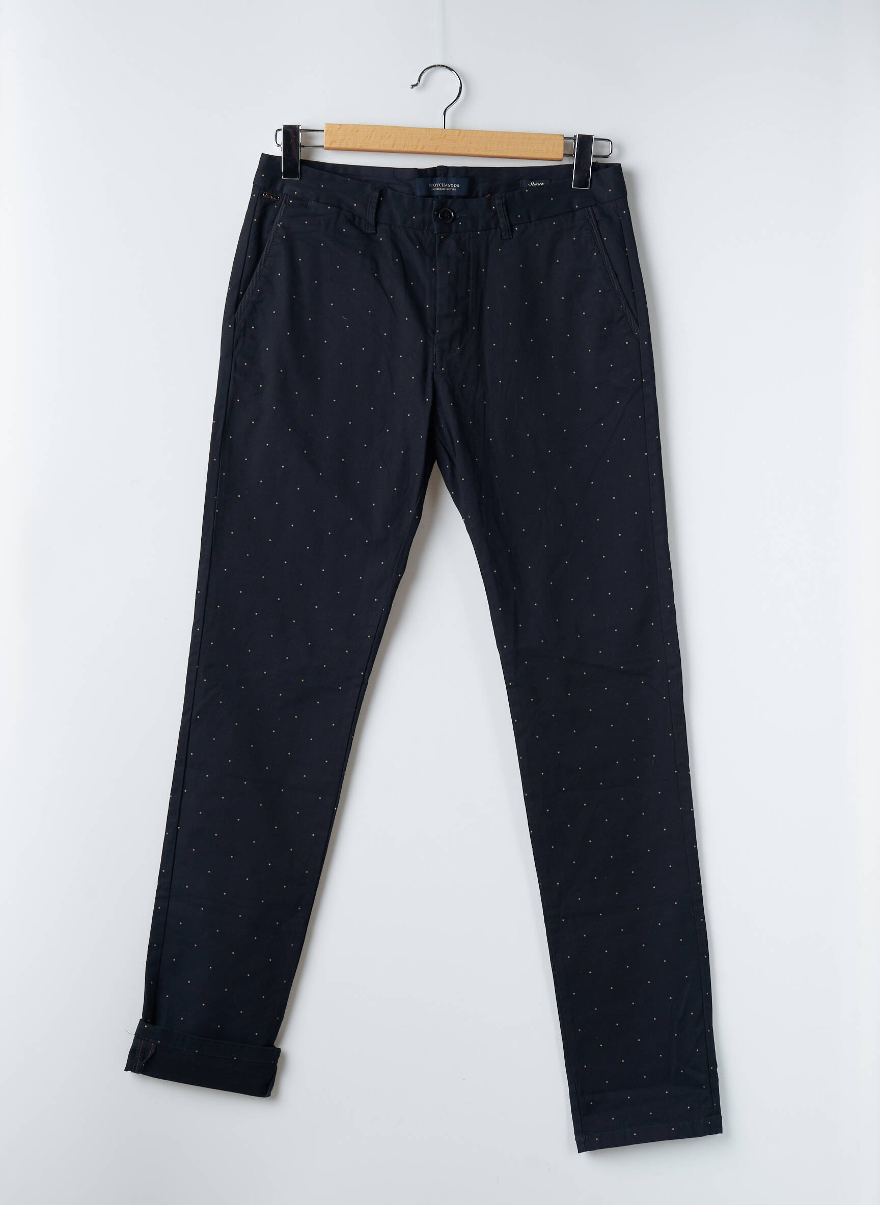 Tiesi kelnė tiesi kirpimas mėlyna SCOTCH & SODA vyras