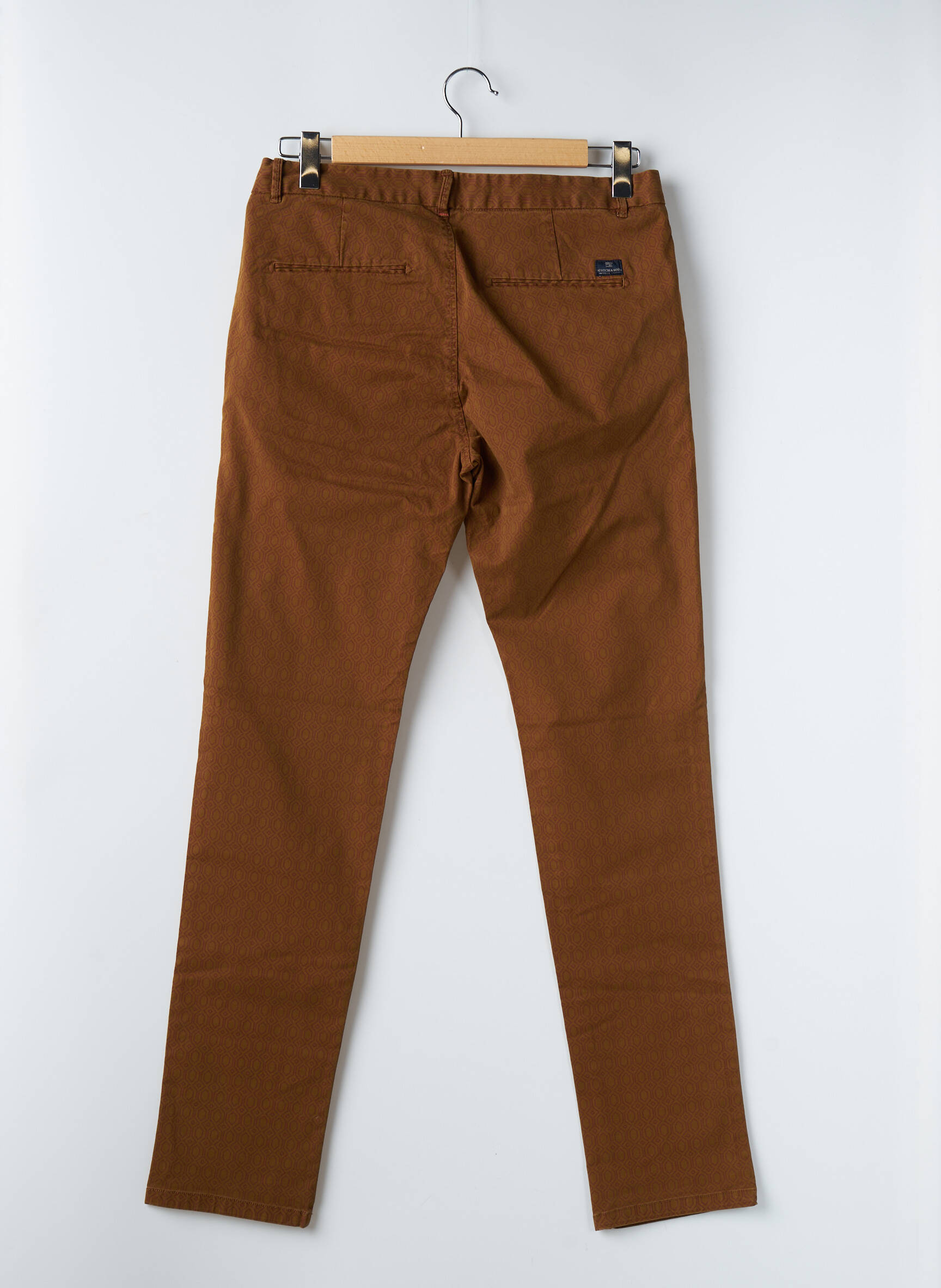 Tiesi kelnė tiesi kirpimas rudas SCOTCH & SODA vyras