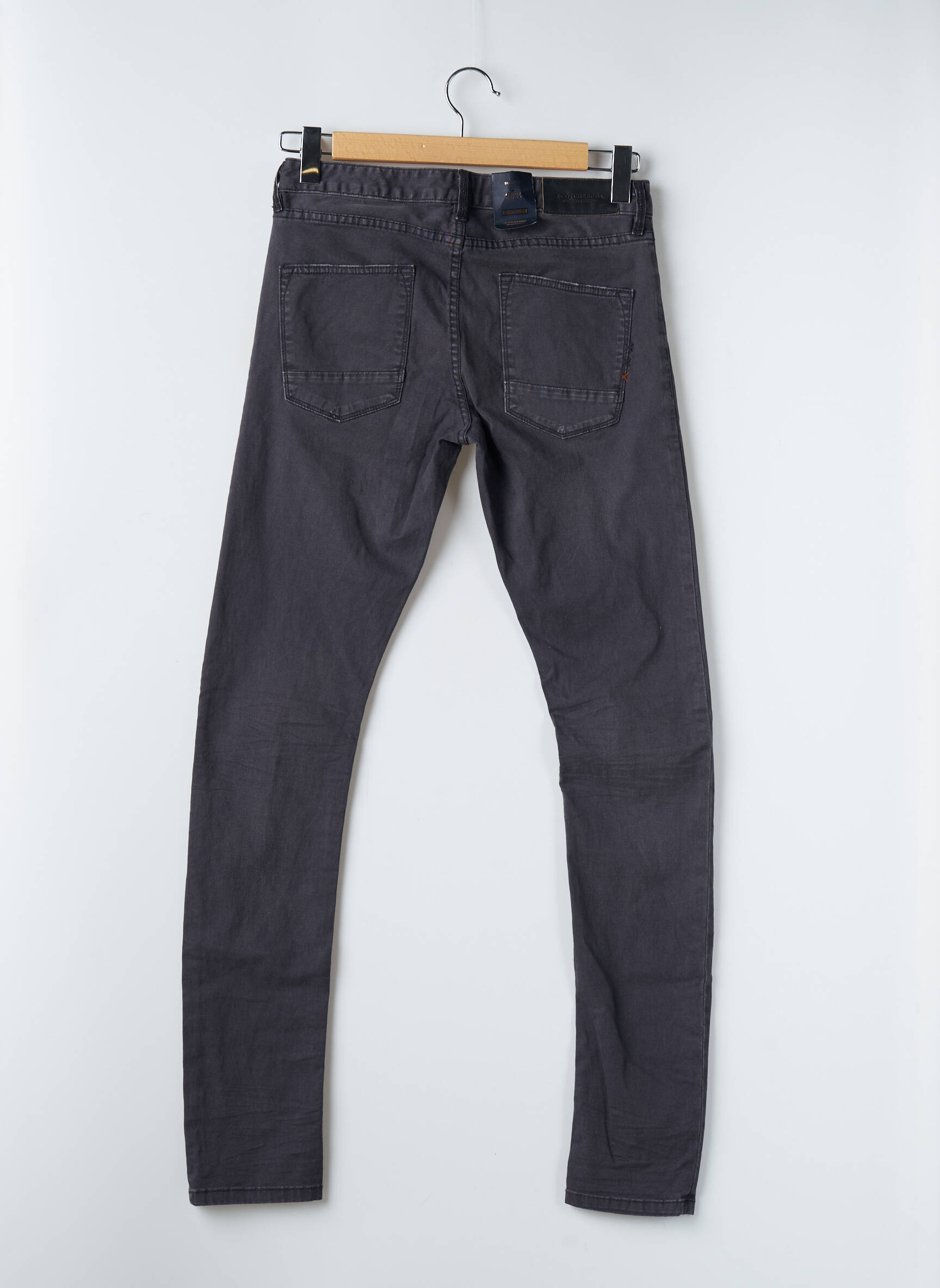 Lieknos džinsai kišenės pilka SCOTCH & SODA vyras