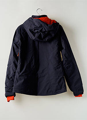 Parka bordo apdailos rankogaliai su gobtuvu mėlyna THE NORTH FACE vyras