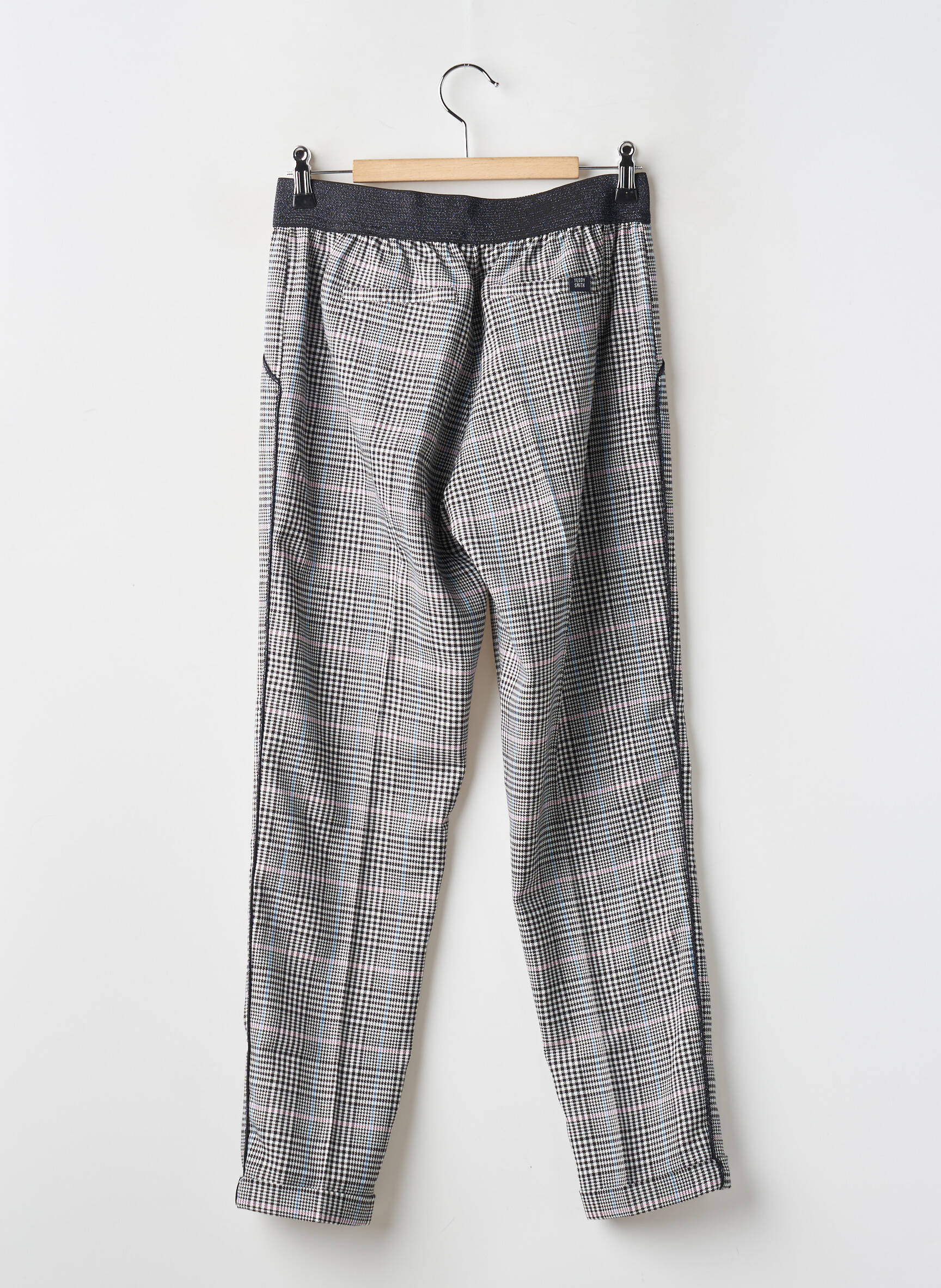 Chino kelnė elastinė dydis elastinė dydis pilka TEDDY SMITH mergina
