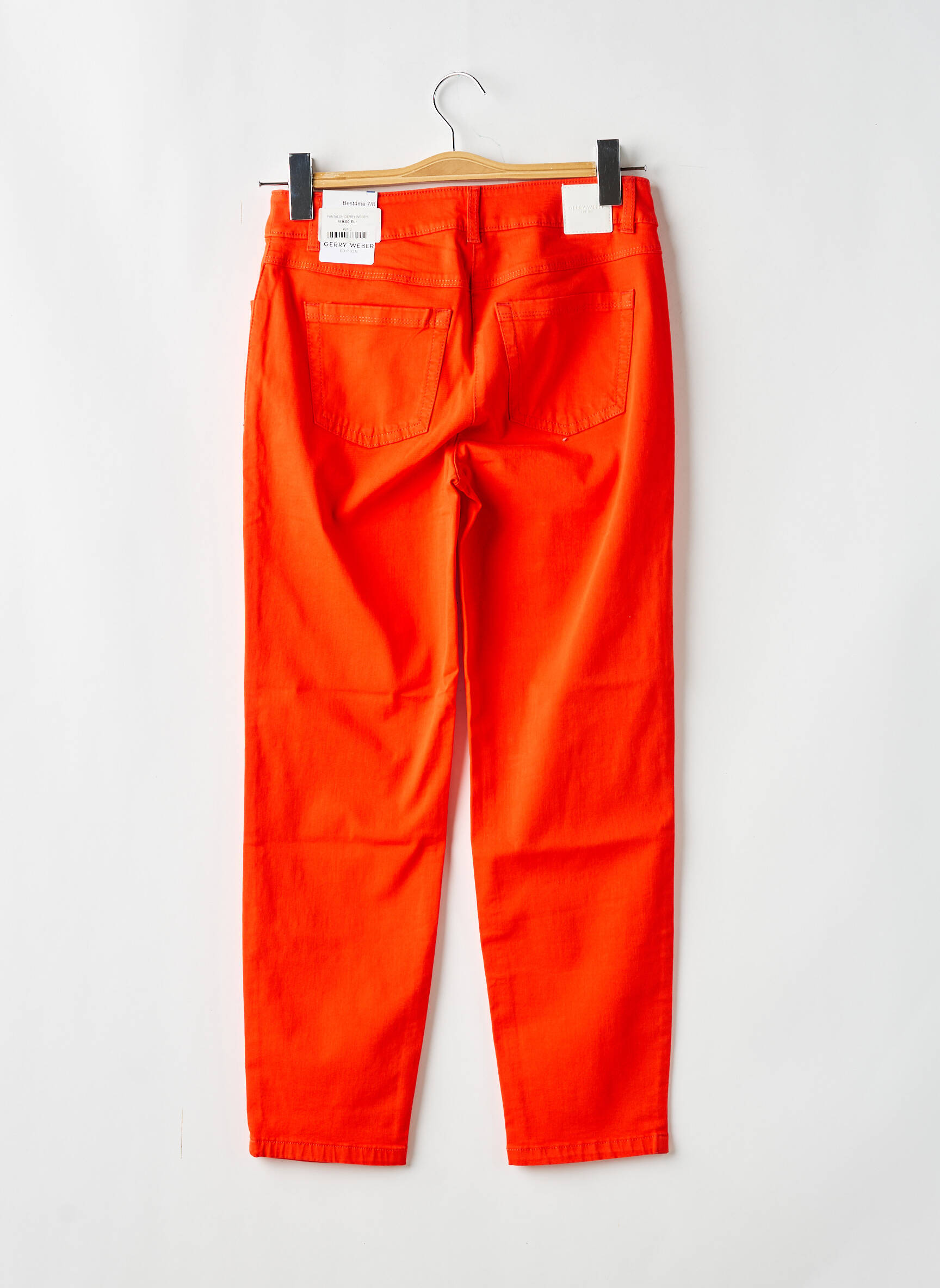 7/8 kelnės elastinė dydis oranžinė GERRY WEBER vyras