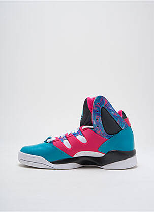Bėgimo bateliai lygus medžiaga kulnas nuo 4 iki 6 cm mėlyna ADIDAS moteris