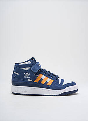 Bėgimo bateliai nubuko audinys apvalus mygtukas mėlyna ADIDAS vyras