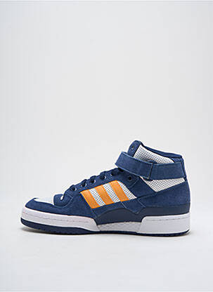 Bėgimo bateliai nubuko audinys apvalus mygtukas mėlyna ADIDAS vyras