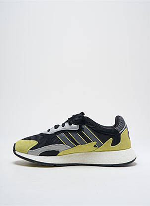 Bėgimo bateliai nubuko audinys apvalus mygtukas žalias ADIDAS vyras