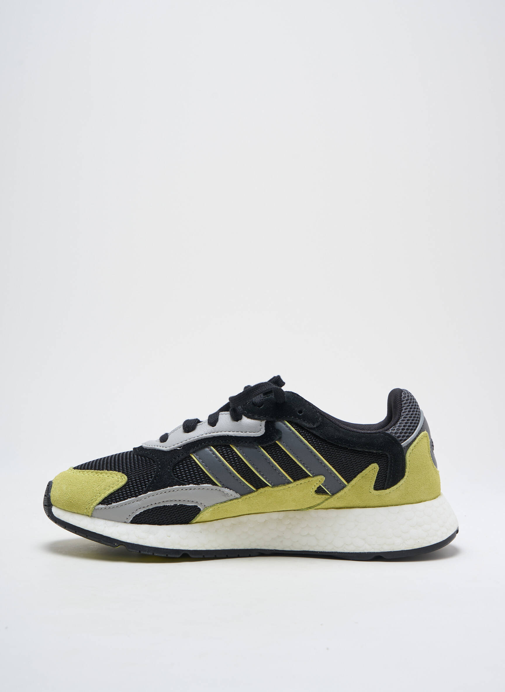 Bėgimo bateliai nubuko audinys apvalus mygtukas žalias ADIDAS vyras