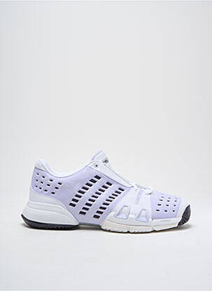 Bėgimo bateliai satino audinys kulnas nuo 4 iki 6 cm violetinis ADIDAS moteris