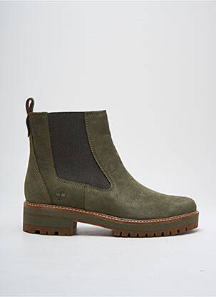 Batai/botai nubuko audinys kulnas nuo 4 iki 6 cm žalias TIMBERLAND moteris