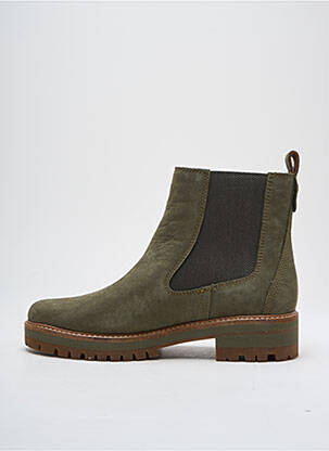 Batai/botai nubuko audinys kulnas nuo 4 iki 6 cm žalias TIMBERLAND moteris