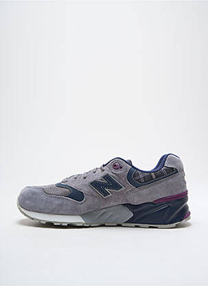 Bėgimo bateliai nubuko audinys kulnas nuo 4 iki 6 cm pilka NEW BALANCE moteris