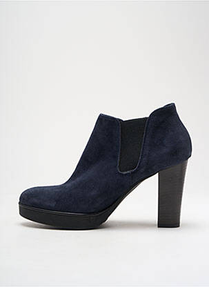 Batai/botai nubuko audinys kulnas nuo 7 iki 9 cm mėlyna DONNA PIU moteris