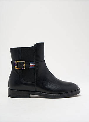 Batai/botai lygus medžiaga žemas kulnas juodas TOMMY HILFIGER mergina