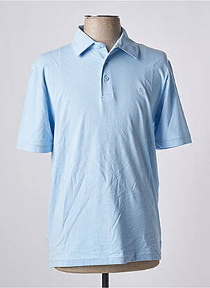 Polo jersey audinys trumpas rankovės mėlyna JACK & JONES vyras