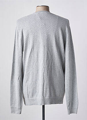 Megztinis tamprumas ilgos rankovės pilka JACK & JONES vyras