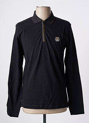 Polo ilgos rankovės ilgos rankovės juodas JACK & JONES vyras