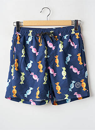 Maudymosi šortas popelinos audinys, kuris pasižymi lygiu ir tankiu paviršiumi. mėlyna JACK & JONES vyras